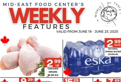 Mid-East Food Centre Flyer June 19 to 25