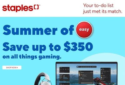 Staples Flyer June 20 to 26