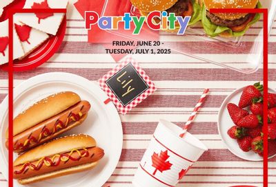 Party City Flyer June 20 to July 1