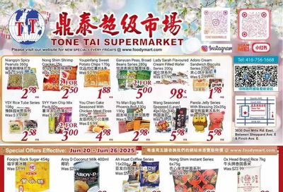 Tone Tai Supermarket Flyer June 20 to 26