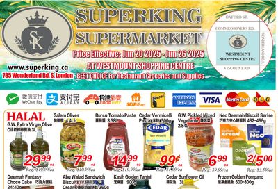 Superking Supermarket (London) Flyer June 20 to 26