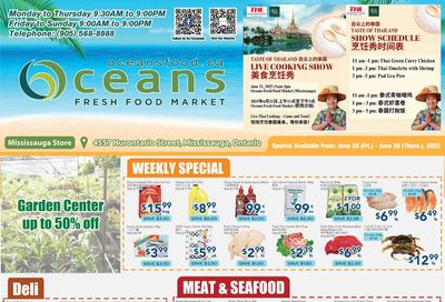 Oceans Fresh Food Market (Mississauga) Flyer June 20 to 26