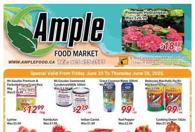 Ample Food Market (Brampton) Flyer June 13 to 19 Ample Food Market (Brampton) Flyer June 13 to 19