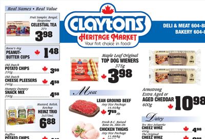 Claytons Heritage Market Flyer June 20 to 26