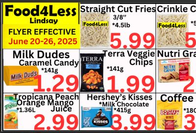 Food 4 Less (Lindsay) Flyer June 20 to 26