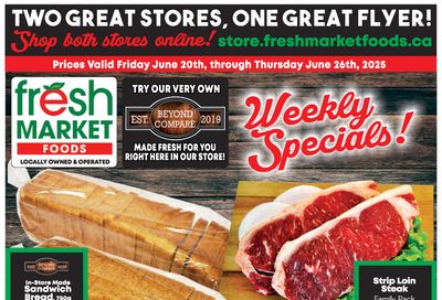 Fresh Market Foods Flyer June 20 to 26