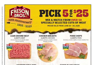 Freson Bros. Flyer June 20 to 26