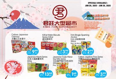 Kings Fair Supermarket Flyer June 20 to 26