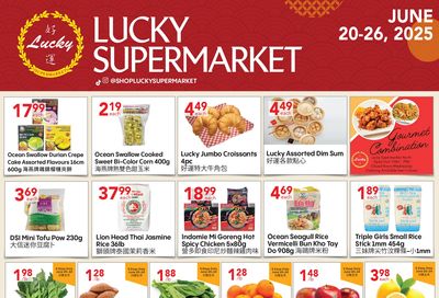 Lucky Supermarket (Edmonton) Flyer June 20 to 26