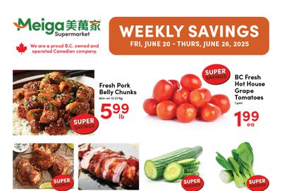 Meiga Supermarket Flyer June 20 to 26