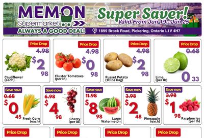 Memon Supermarket Flyer June 19 to 25