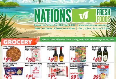 Nations Fresh Foods (Brampton) Flyer June 20 to 26