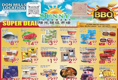 Sunny Foodmart (Don Mills) Flyer June 20 to 26