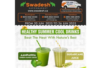 Swadesh Supermarket Flyer June 20 to 26