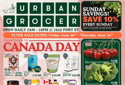 Urban Grocer Flyer June 20 to 26