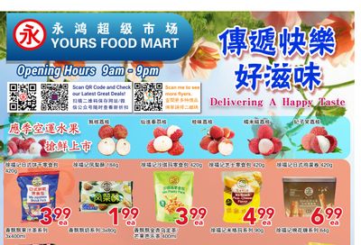 Yours Food Mart Flyer June 20 to 26