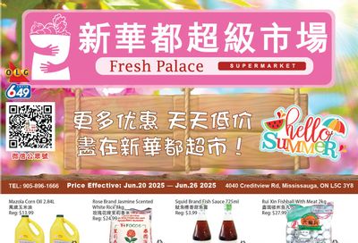 Fresh Palace Supermarket Flyer June 20 to 26