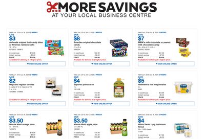 Costco Business Centre Instant Savings Flyer June 23 to July 6