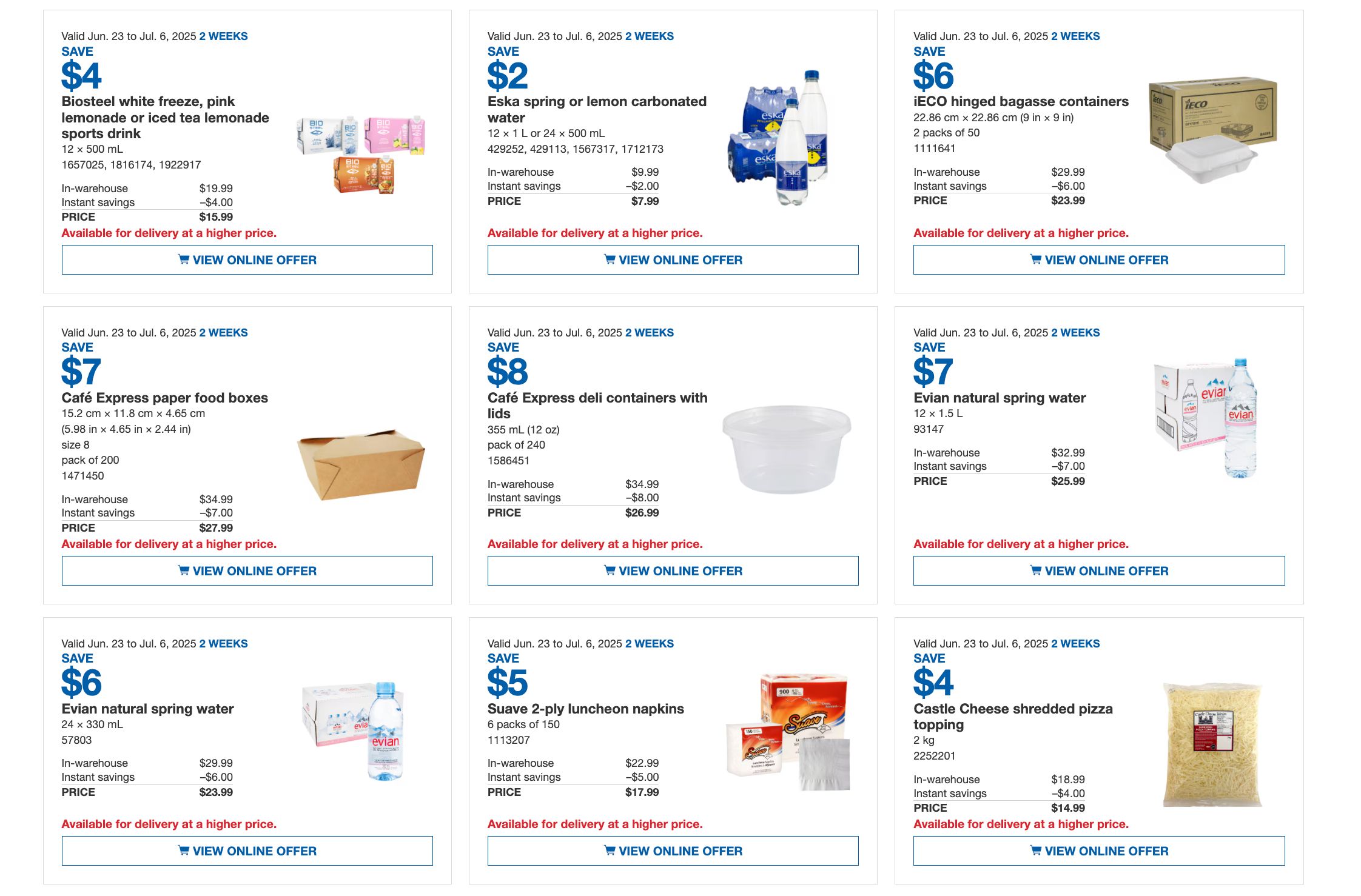 Costco Business Centre Instant Savings Flyer June 23 to July 6