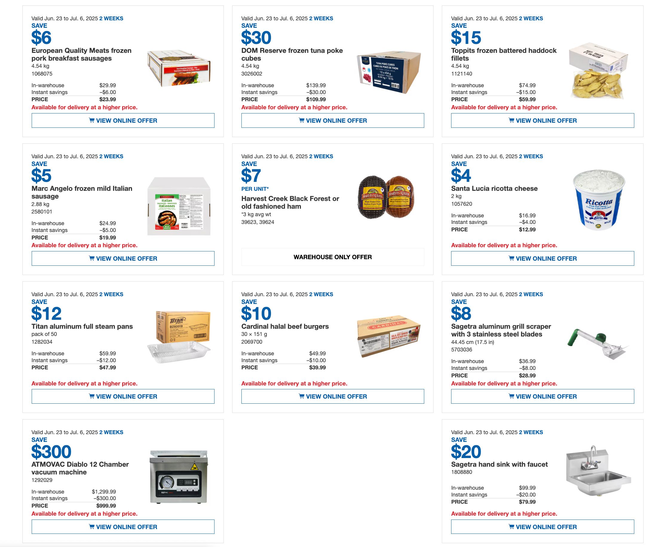 Costco Business Centre Instant Savings Flyer June 23 to July 6