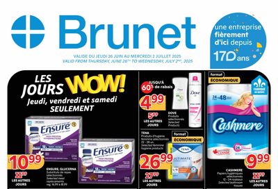 Brunet Flyer June 26 to July 2 Brunet Flyer June 26 to July 2