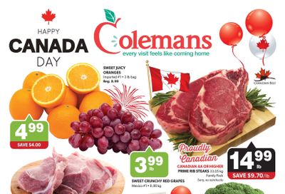 Coleman's Flyer June 26 to July 2