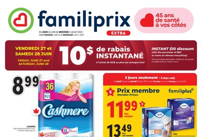 Familiprix Extra Flyer June 26 to July 2