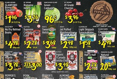 Pepper's Foods Flyer June 24 to 30