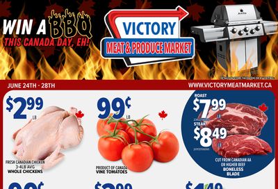 Victory Meat Market Flyer June 24 to 28