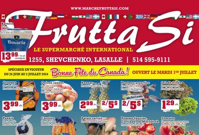 Frutta Si Flyer June 26 to July 2