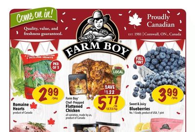 Farm Boy Flyer June 26 to July 2