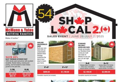 McMunn & Yates Building Supplies Flyer June 26 to July 2