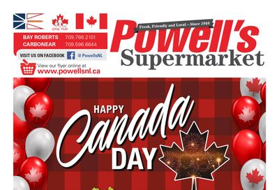 Powell's Supermarket Flyer June 26 to July 2