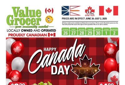 Value Grocer Flyer June 26 to July 2