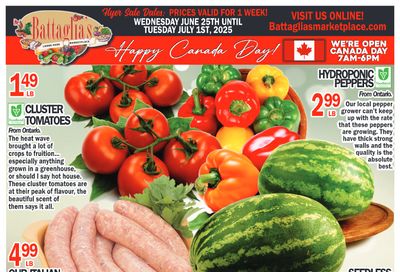 Battaglia's Marketplace Flyer June 25 to July 1