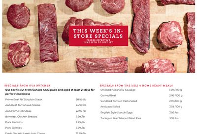 Denninger's Weekly Specials June 25 to July 1