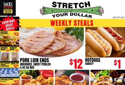 Sacks Food Co. Flyer June 25 to July 8
