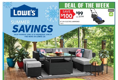 Lowe's Flyer June 18 to 24