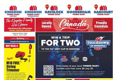 Timber Mart Flyer June 25 to July 8 Timber Mart Flyer June 25 to July 8