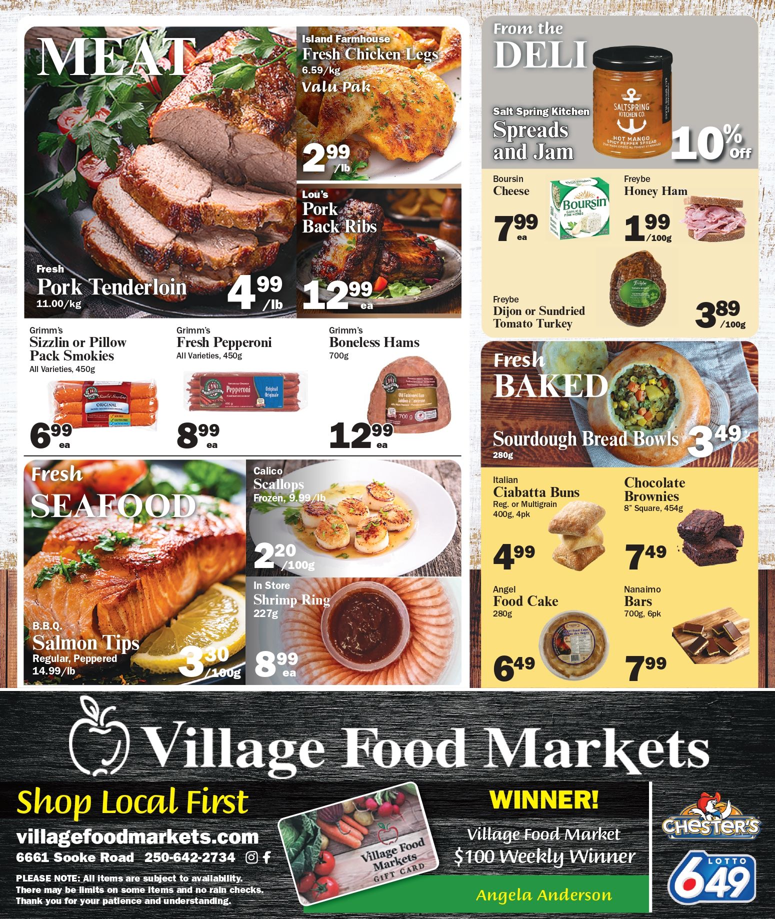 Village Food Markets Flyer June 25 to July 1