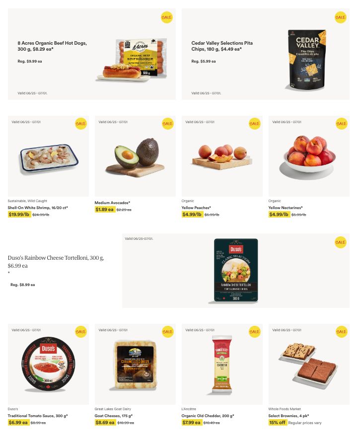 Whole Foods Market (ON) Flyer June 25 to July 1