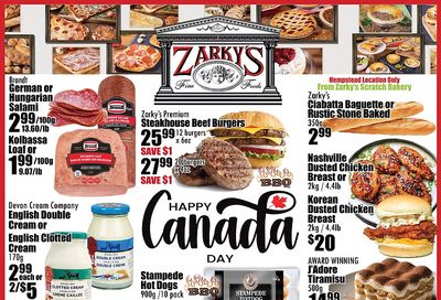 Zarky's Flyer June 25 to July 8 Zarky's Flyer June 25 to July 8