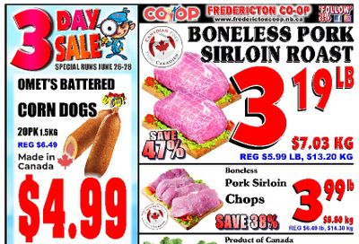 Fredericton Co-op Flyer June 26 to July 2 Fredericton Co-op Flyer June 26 to July 2