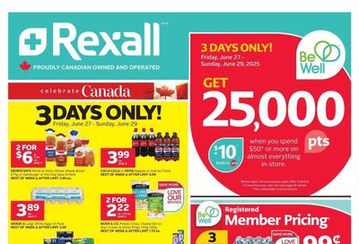Rexall (ON) Flyer June 27 to July 3