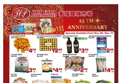 Top Food Supermarket Flyer November 8 to 14