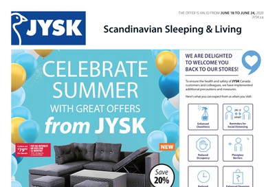 JYSK Flyer June 18 to 24