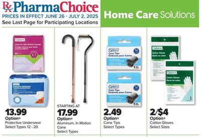 PharmaChoice Home Care Solutions Flyer June 26 to July 2