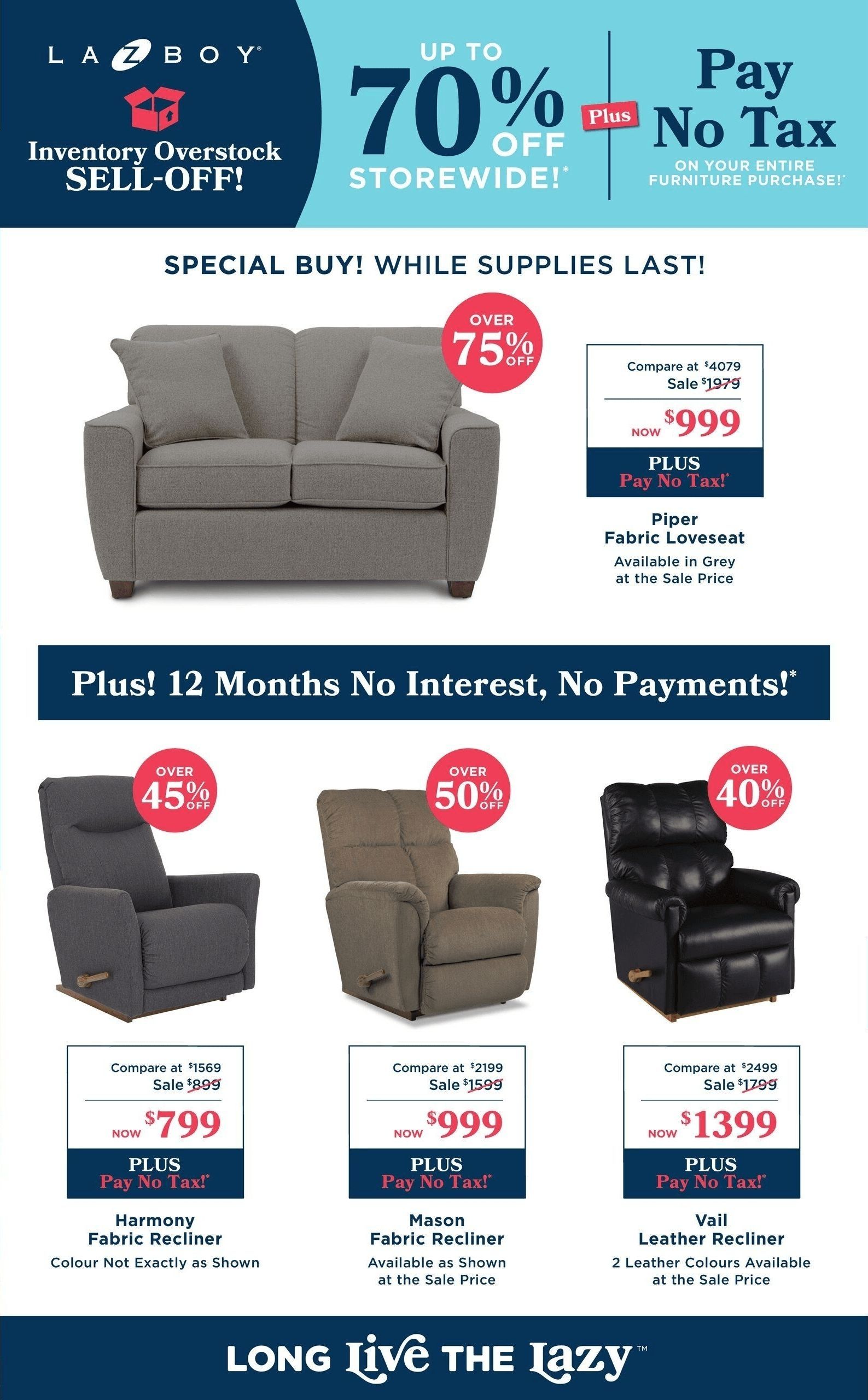 La-Z-Boy (Greater Vancouver) Flyer June 25 to 30