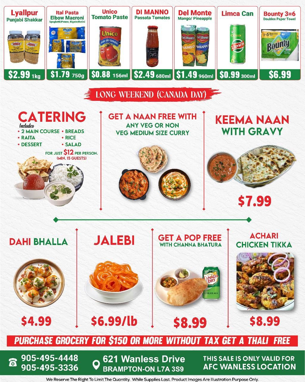 Asian Food Centre (Wanless Dr.) Flyer June 26 to July 2