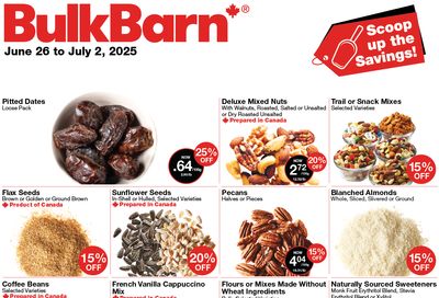 Bulk Barn Flyer June 26 to July 2